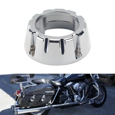Motorcycle 4" Billet End Tip Cap For Harley Choppers Slip On Exhaust Mufflers