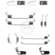 ORIGINAL® A.b.s. 0799Q Zubehörsatz, Bremsbacken Hinten für Mazda 323 S VI