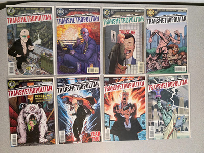 (Lot of 33) TRANSMETROPOLITAN V1 LOT! #1, 3, 4,59 - Vintage 1997-2002 series!