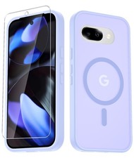 LATVIN Google Pixel 9a Case MagSafe Military Grade Lavender