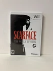 New ListingScarface The World is Yours (Nintendo Wii, 2007) CIB EUC