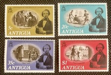 Antigua Stamps 1970 Centenary of Charles Dicken s Death Set of 4 SC#237-240 MNH