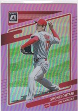 SHOHEI OHTANI RARE PINK PRIZM $$ VARIATION Donruss Optic Card Los Angeles Dodger