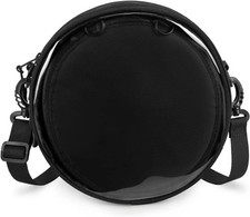 Circle Ita Bag round Crossbody Bag Ita Purse Pin Display Bag with Insert