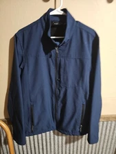 Swiss Tech Men's Navy Full Zip Jacket Size M