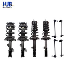8pc Front Rear Struts w/Spring Sway Bars for 2006 2007 2008 - 2012 Toyota Avalon