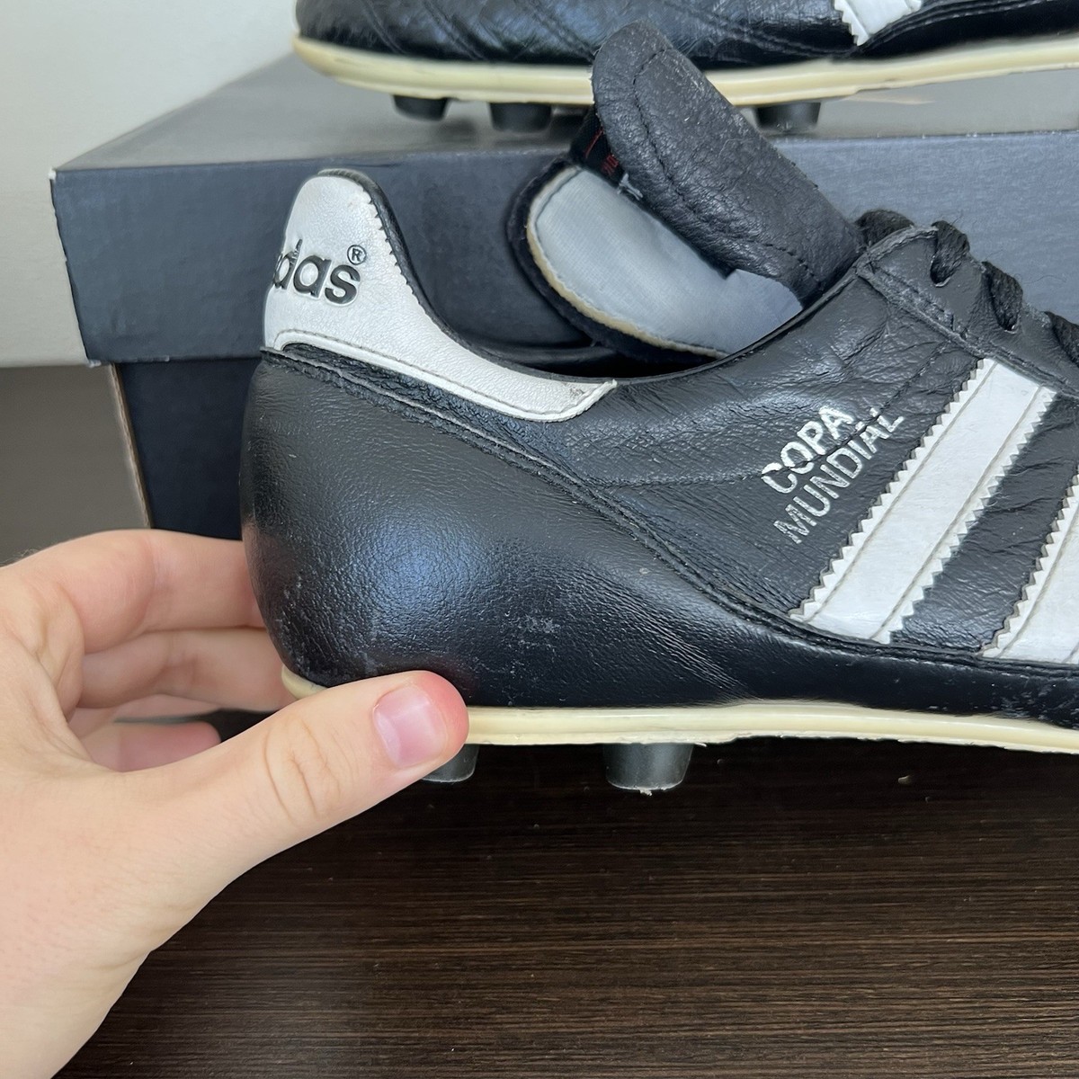 Adidas Copa Mundial FG Leather Football Soccer Cleats Boots 015110