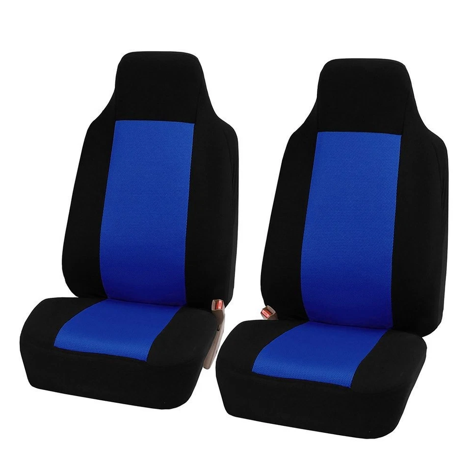 5 Seats Car Seat Covers High Back Bucket Auto Front Rear Seats Cover SUV Sedan Foto 4 de 4