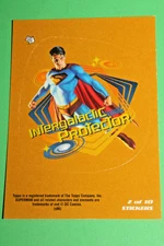 2006 Superman Returns Movie sticker Insert #2 Card Topps DC COMICS Brandon Routh