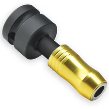 IVY Classic 44852 1/2" Square to 1/4" Hex Mega-Magnetic Impact Driver Adapter,