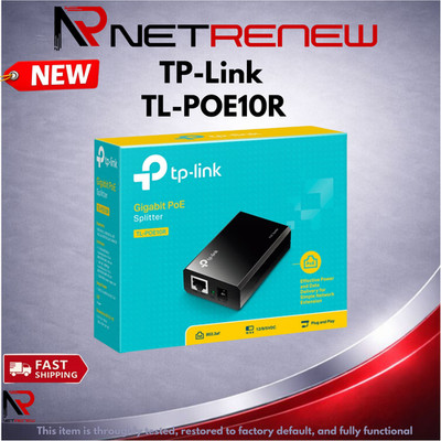 NEW TP-Link TL-POE10R PoE Splitter