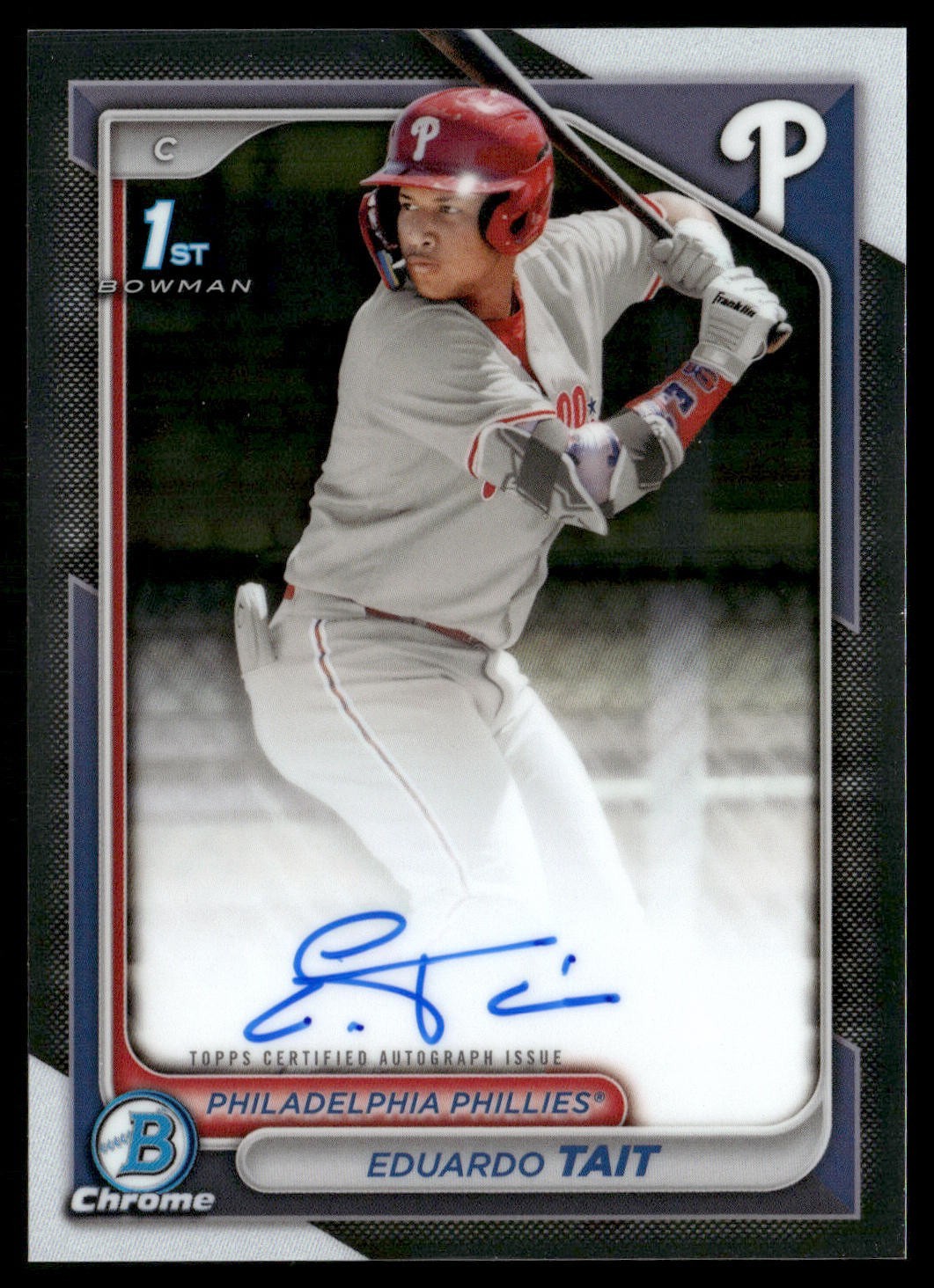 2024 Bowman Chrome - Prospect Autographs Eduardo Tait #CPA-ET