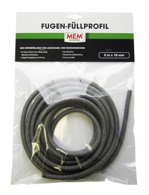 MEM Fugen-Füllprofil - Fugenfüllprofil Fugenfüller Rundschnur Dichtprofil PU