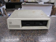 Vintage IBM 5160 XT Personal Computer with dual drives and cards - no power