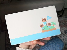 Nintendo Switch Animal Crossing Edition Console with Green & Blue Joy-Con Dock