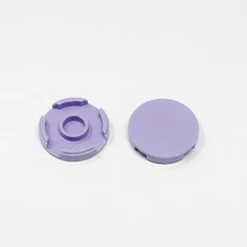 14769 LEGO Parts Tile Round 2x2 Bottom O LAVENDER (2)