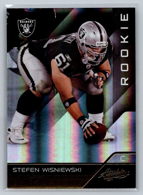 2011 Panini Absolute Memorabilia #174 Stefen Wisniewski Rookie #/399 Raiders H56