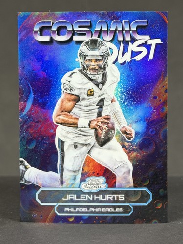2025 Topps Cosmic Chrome Jalen Hurts Base (RAW)