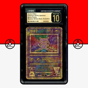 2019 mew pokemon card Ancient Mew 2019