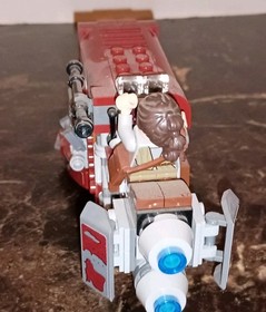 LEGO Star Wars Lot - 75081 Skyhopper, 75099 Reys Speeder & 75254 At-St,As Is Pic