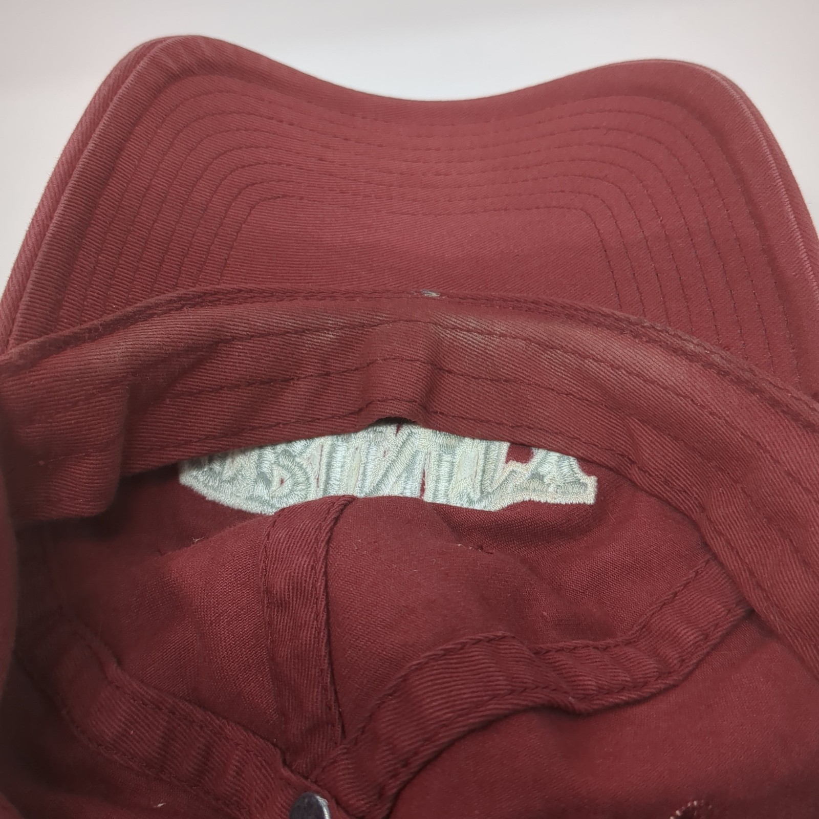 Trinity Slideback Hat Red One Size Adjustable Emb… - image 8