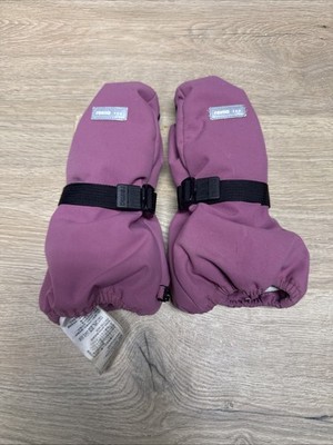 Reima Kids Winter Mittens Size 5 Pink Waterproof Insulated Snow Gloves