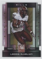 2008 Donruss Elite Rookie Status Gold Die-Cut 22/24 Leodis McKelvin Auto 0f6