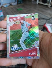 Alec Bohm 2021 Donruss The Rookies Diamond Card #TR7 Philadelphia Phillies 