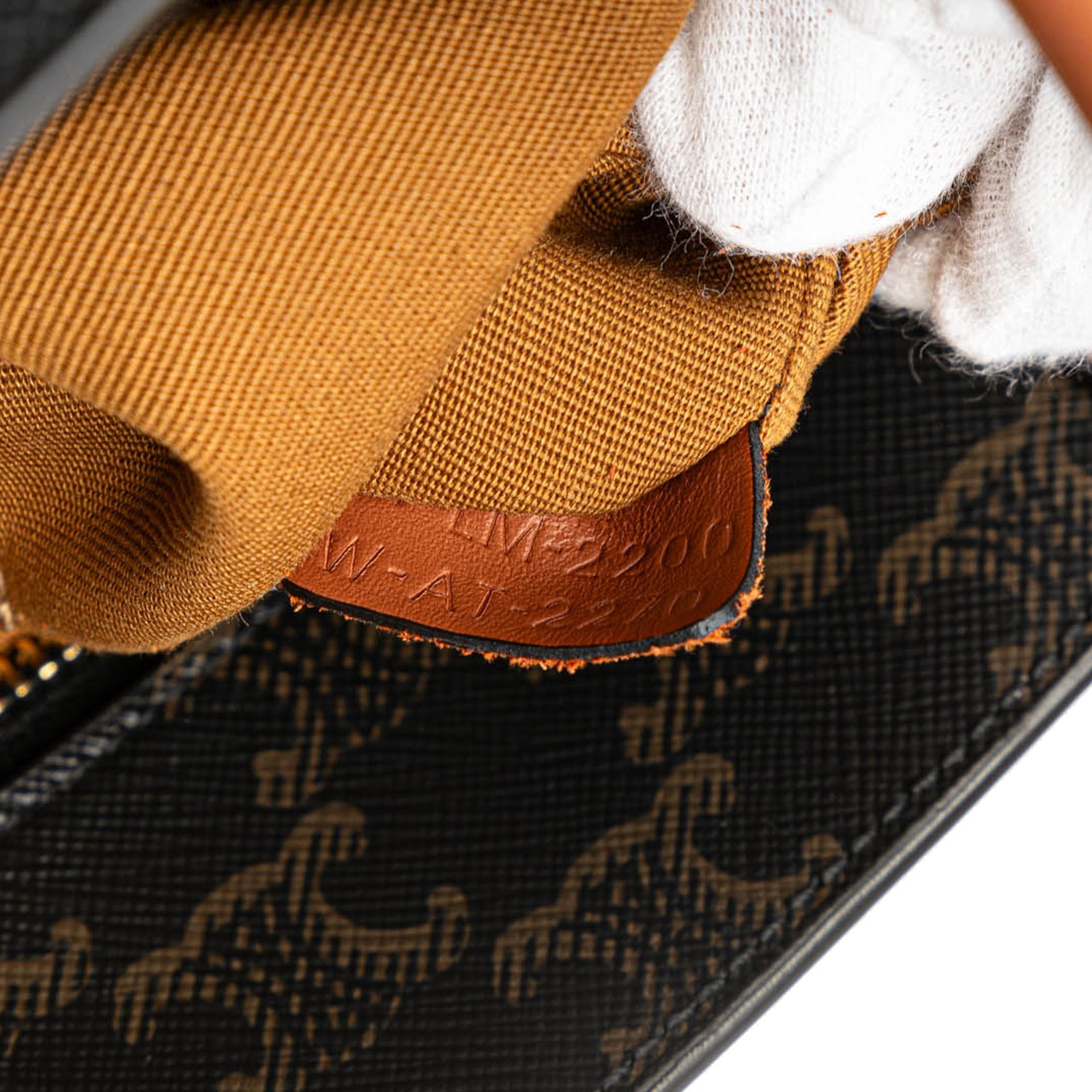 Authenticated Celine Small Paris Print Triomphe C… - image 6