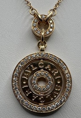 BVLGARI Astrale Cerchi Pendant in 18k Yellow Gold 12g