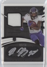 2021 Panini Immaculate Rookie Eye Black Jersey /99 Rashod Bateman Auto 0g27