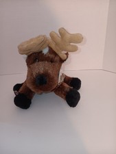 Ganz Webkinz Reindeer 8" Plush with Tag Soft Toy Stuffed Animal Brown