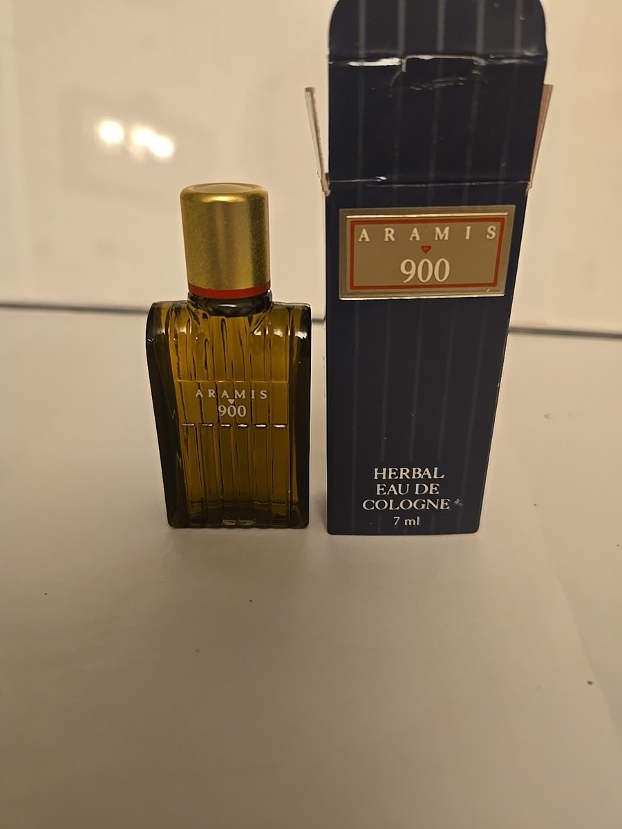 Vintage Aramis 900 Herbal EdT Mini Cologne MEN 7ml/.25oz NIB Balm