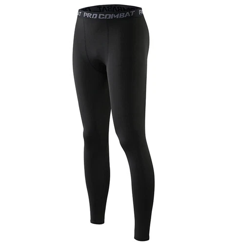 HYCOPROT Men's Compression Pants Athletic Tight, Leggings Base Small, Black - product listing photo