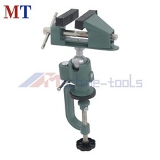 3" Table Bench Vise Universal Work Bench Clamp 360° Swivel Rotating Hobby Crafts