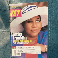 JET Magazine September 29, 2003 Aretha Franklin So Damn Happy