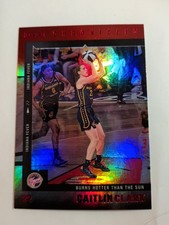 2025 Panini Caitlin Clark Chronicled Red Holo #28 Indiana Fever