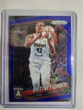 2025 Panini Prizm WNBA - Brittney Griner #46 Blue Velocity Prizm