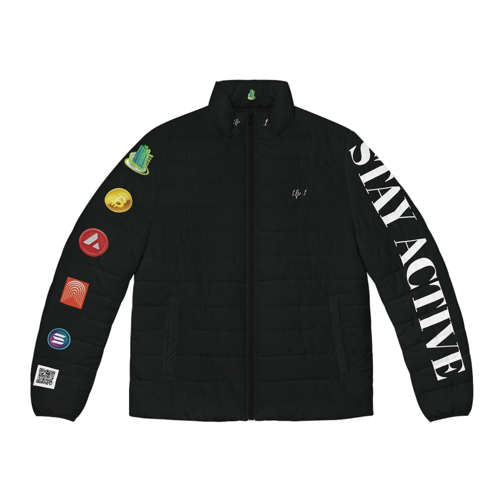 Up 1 Fashion Men's Puffer Jacket