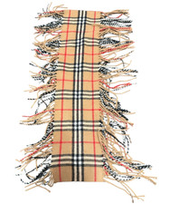 Burberry London 100 Cashmere Fringe Scarf