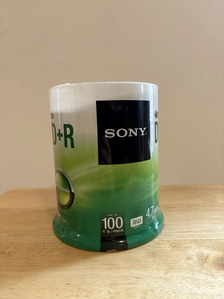 Sony DVD+R 4.7GB 120 Min 16X Accucore Recordable  - 100 Pack Spindle - Image 2 of 4