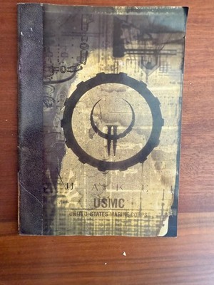 Quake II Handbuch PC | id Software 1997 | USMC Anleitung Big Box Retro Manual