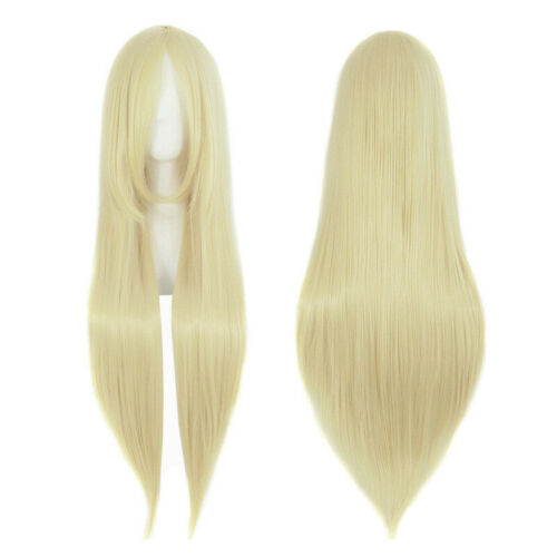 Halloween Cosplay Party Hair Cartoon Anime Long/Short/Wavy/Curly/Straight Wig AU - Picture 82 of 102