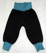 Trousers waxed trousers sweatpants autumn-winter handmade