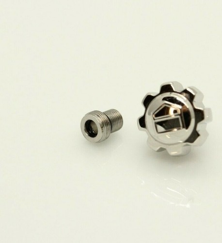 New Crown For Tag Heuer CAC111B, WAC1110 With Gasket and Tube #67S - Picture 4 of 10