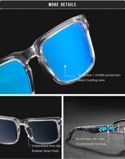 KDEAM Polarized Sunglasses Men Women Cycling Fishing Driving Sports Shades 11
