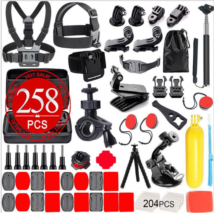 GoPro HERO Action Camera Accessories 258 in 1 Kit for Gopro 