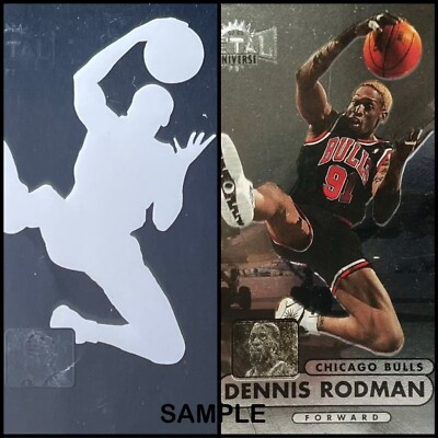 Super Rare ) Dennis Rodman 1997-98 Metal Universe Championship #62 Error  Card | eBay