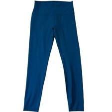 Lululemon Wunder Train Leggings Size 8 Capri Blue Women's Active Rare