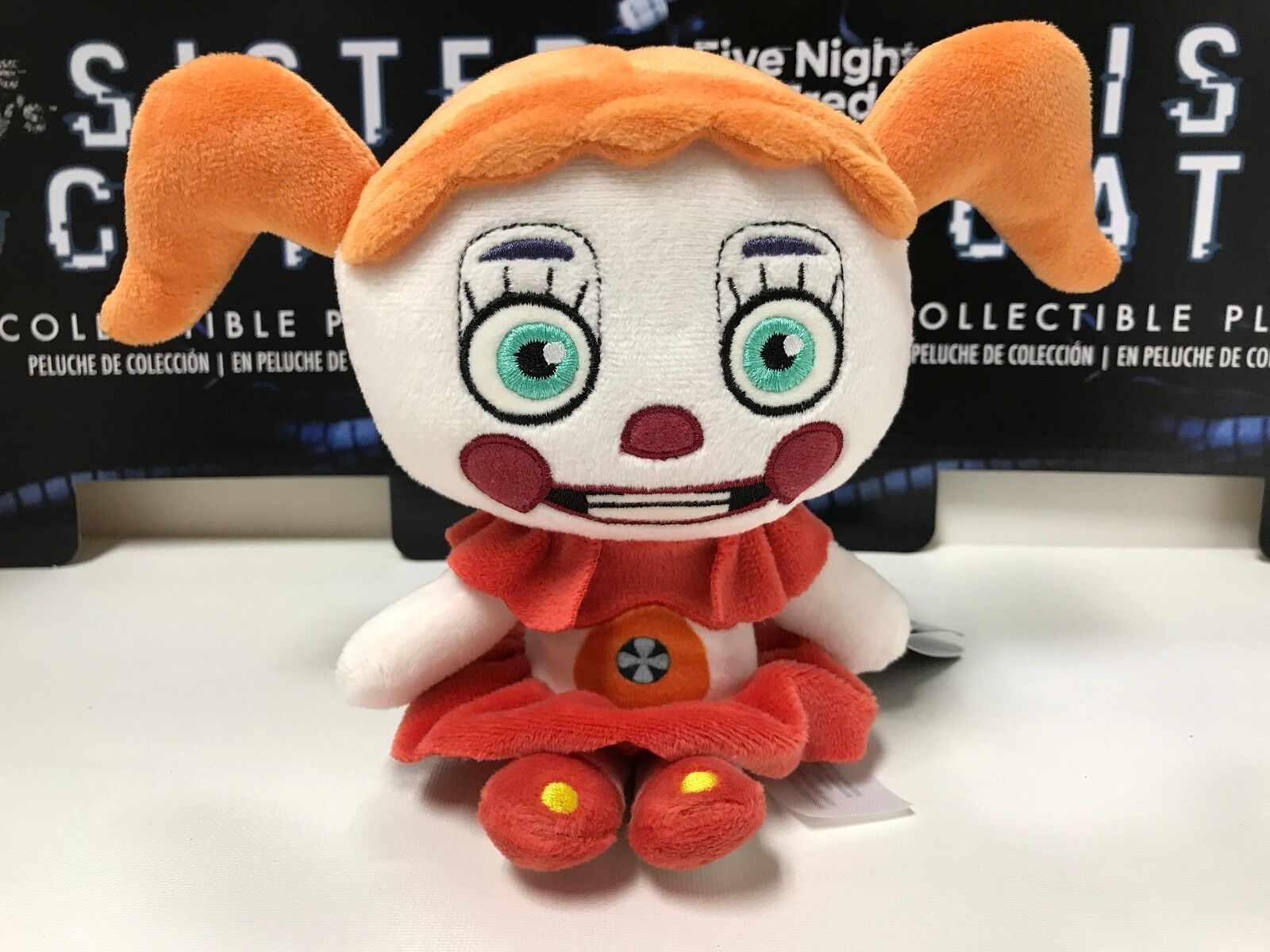 6.5 Five Nights at Freddy's Sister Location Plush - Foxy - Authentic FNAF  